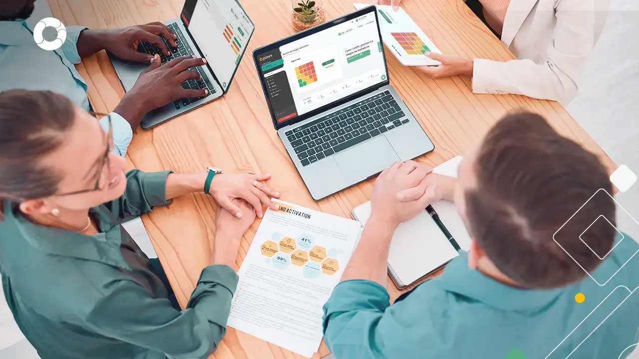Business team planning UAE e-Invoicing compliance — reviewing ERP systems, selecting an Accredited Service Provider, and aligning with FTA requirements