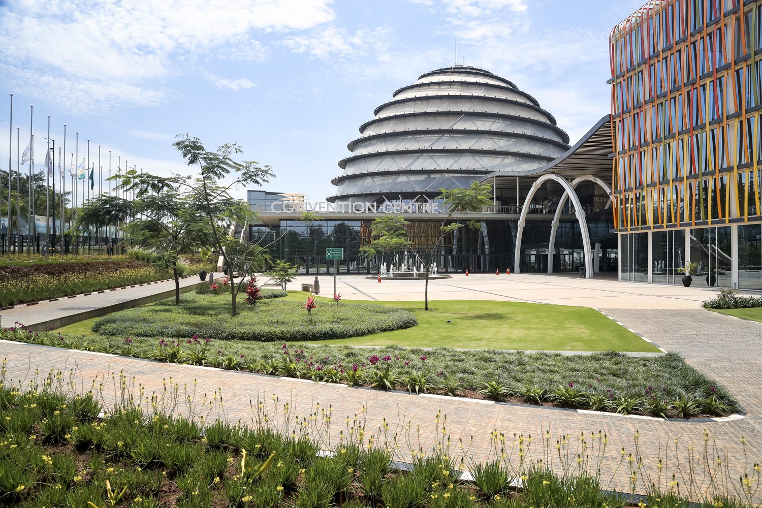 Kigali Convention Centre — the iconic dome of Rwanda's premier conference and business facility reflects the country's ambition as Africa's leading MICE destination