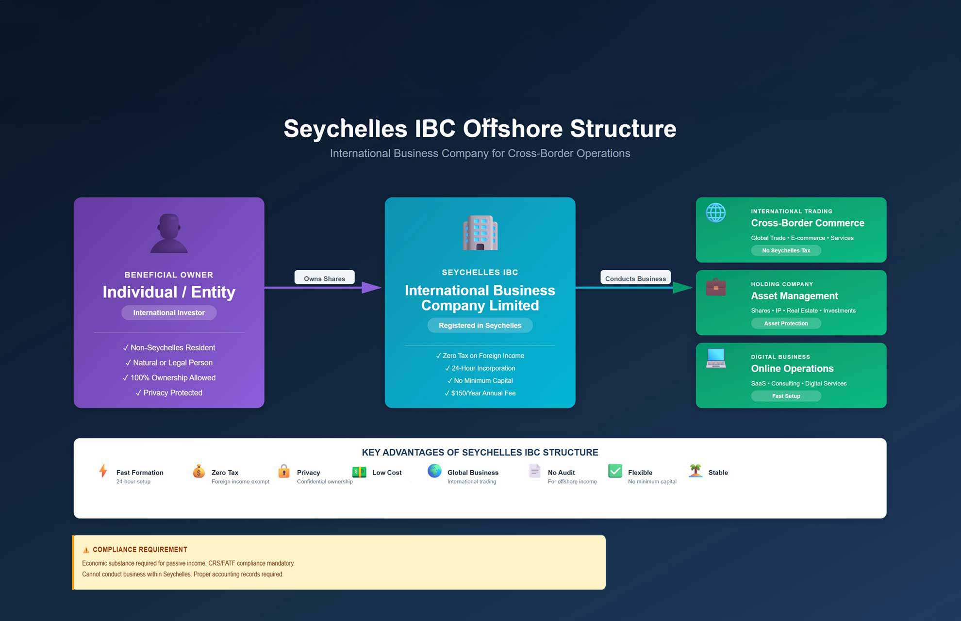 Seychelles IBC Company Structure